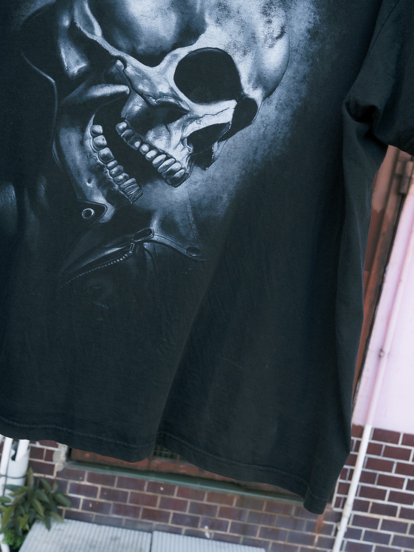 2000s "MAD ENGINE" Marvel Ghost Rider Skull Tee