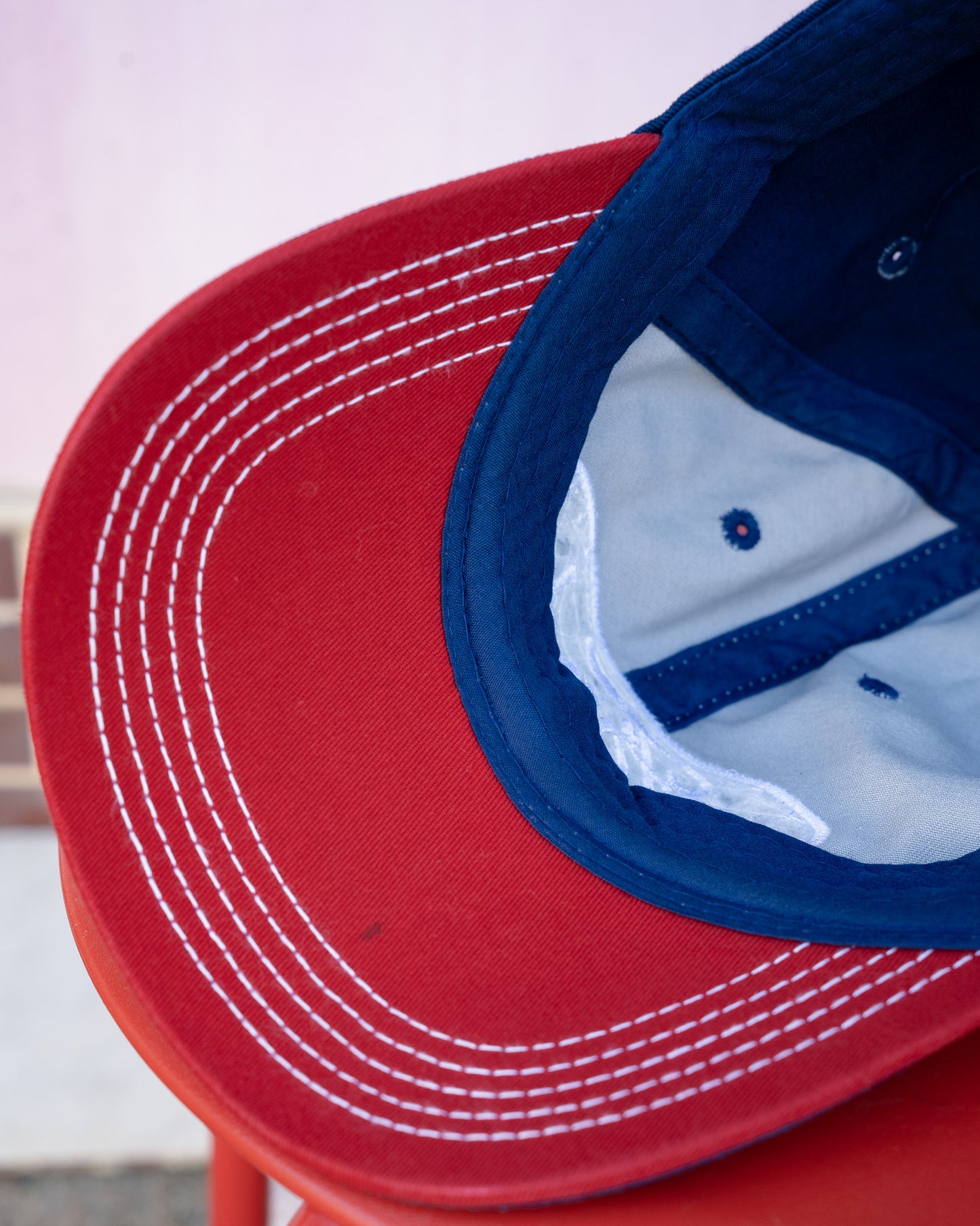 2000s "FORD" Destructed Double Layer Cap