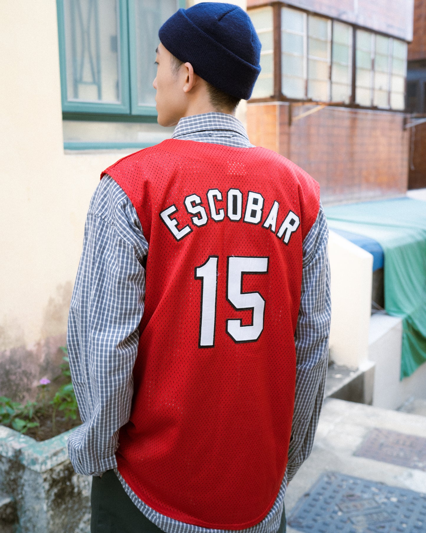 "MAJESTIC" Palatine Button Up Jersey