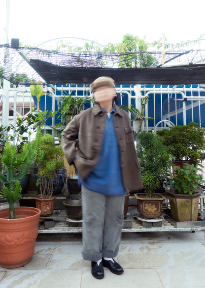 1940-50年代法國棉套頭工作襯衫