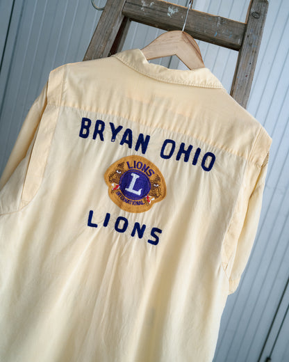 1950s "HILTON" Bowling Shirt