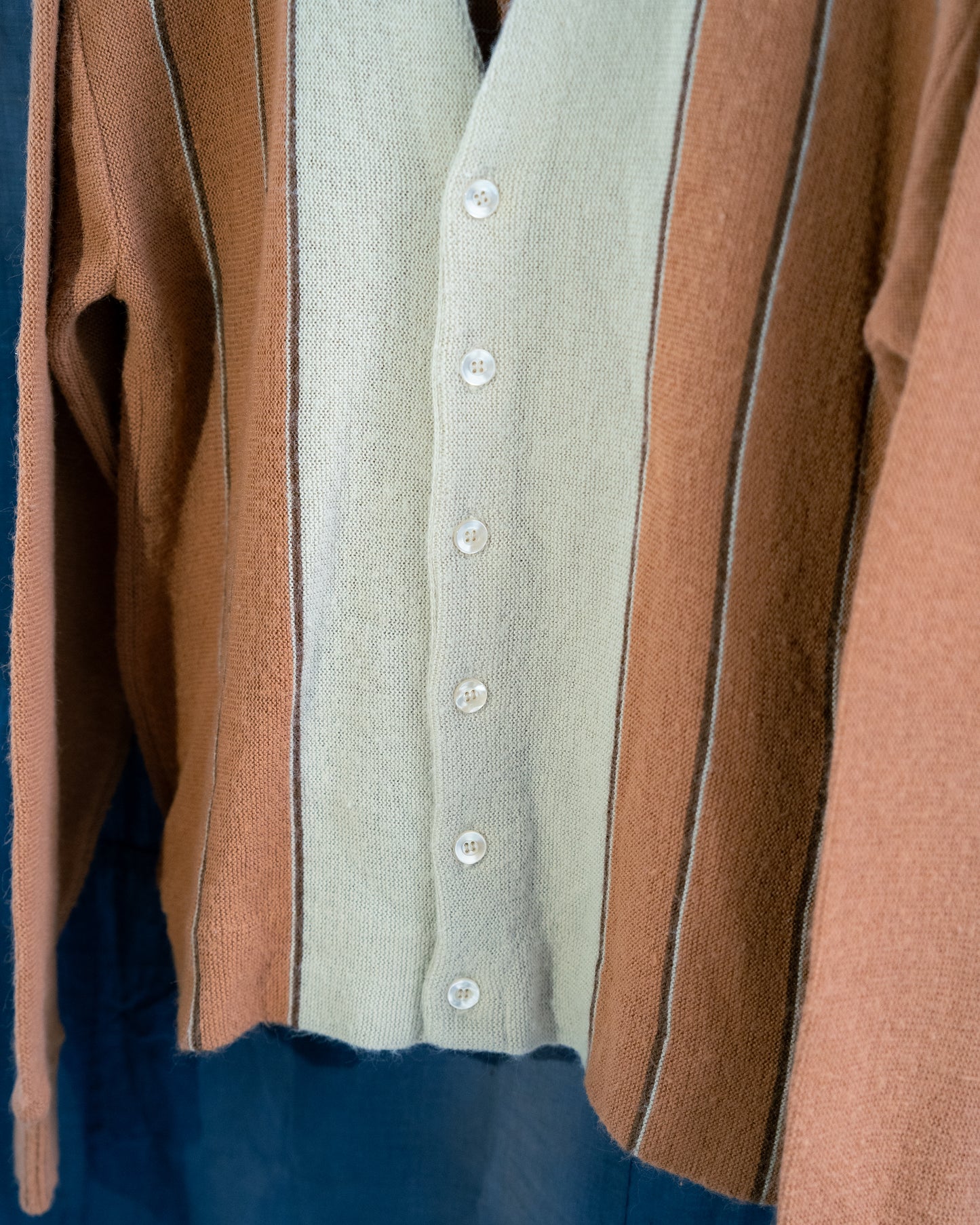 1960-70's "CROWN SPORTSWEAR" Orlon Acrylic Cardigan