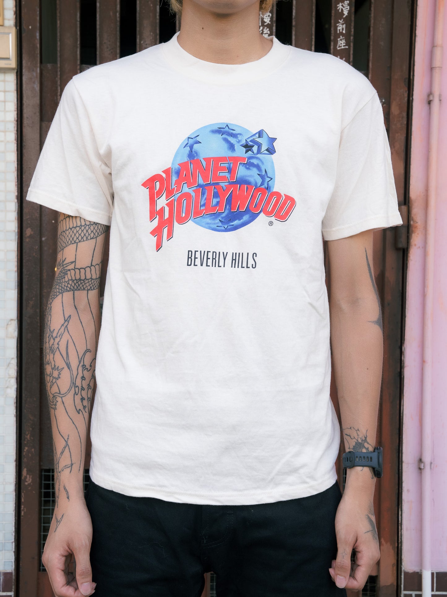 1991 Planet Hollywood Beverly Hills Tee