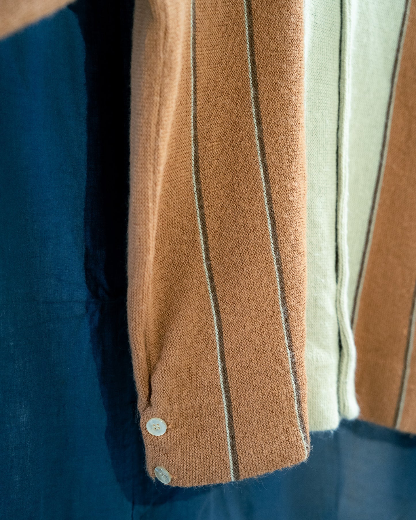 1960-70's "CROWN SPORTSWEAR" Orlon Acrylic Cardigan