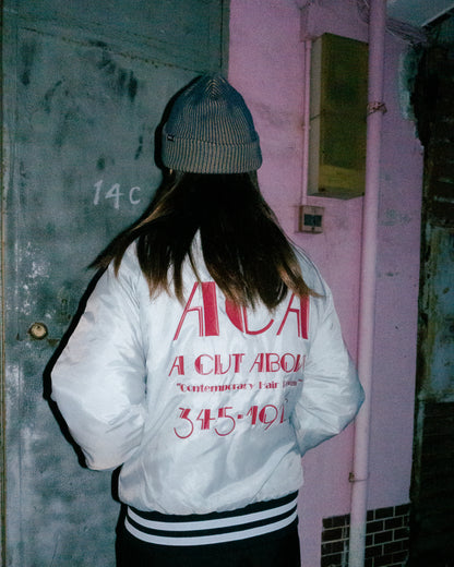 1990年代の「HOLLOWAY」サテンジャケット