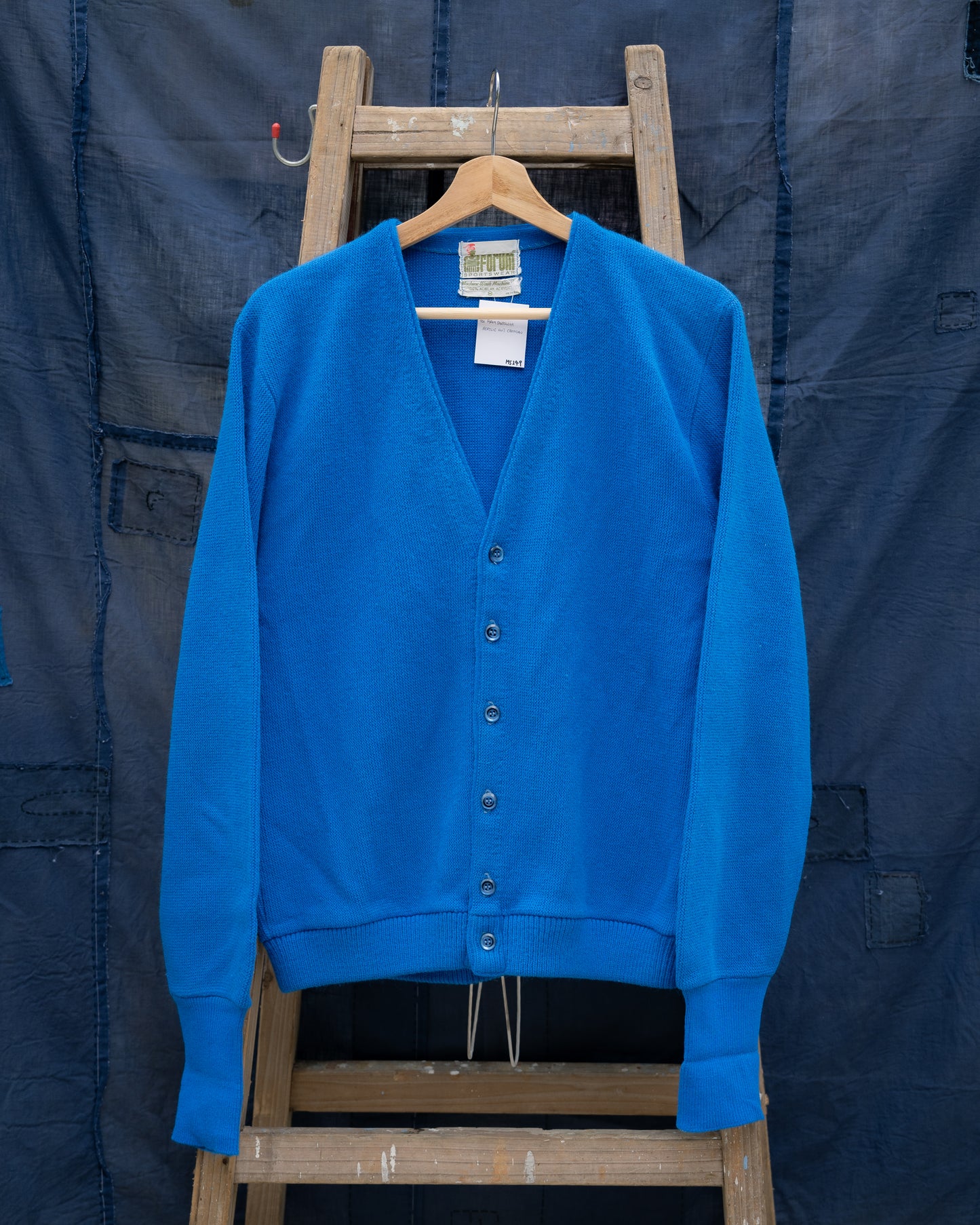 1970s "FORUM SPORTSWEAR" Acrylic Knit Cardigan