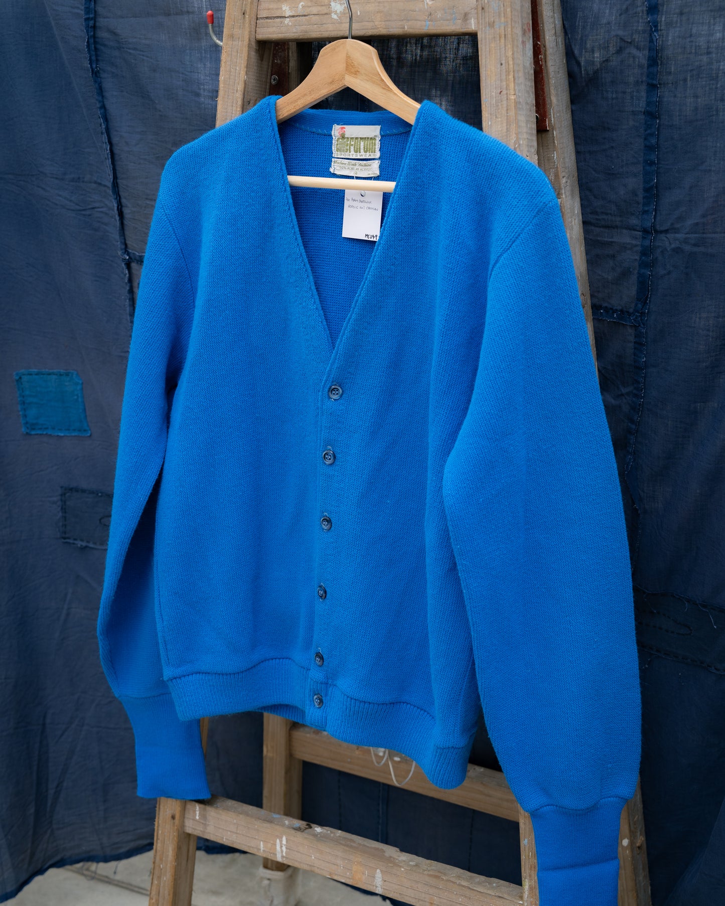 1970s "FORUM SPORTSWEAR" Acrylic Knit Cardigan