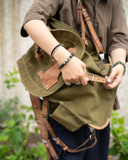 1980s Romanian Army Backpack Type-1