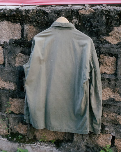 1940s U.S. Army M-43 HBT Fatigue Shirt