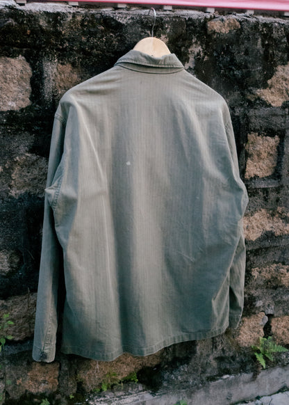 1940s U.S. Army M-43 HBT Fatigue Shirt