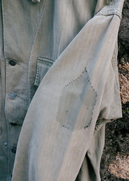 1940s U.S. Army M-43 HBT Fatigue Shirt