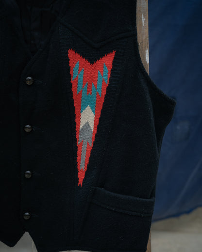 1980s "PIONEER WEAR GOLDEN COLLECTION" Chimayo Vest