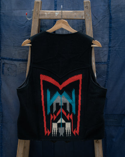 1980s "PIONEER WEAR GOLDEN COLLECTION" Chimayo Vest