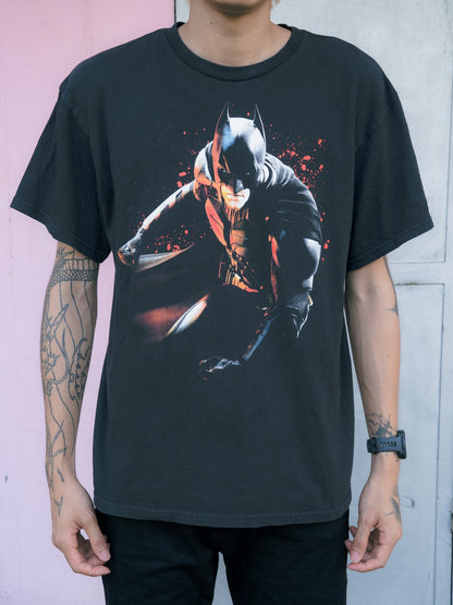 2012 "DELTA APPAREL" DC Comics Batman The Dark Knight Rises Movie Tee