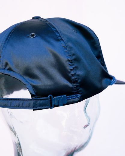 Late 1980s "NISSIN" FORT BRAGG Rope Satin Zipback Cap
