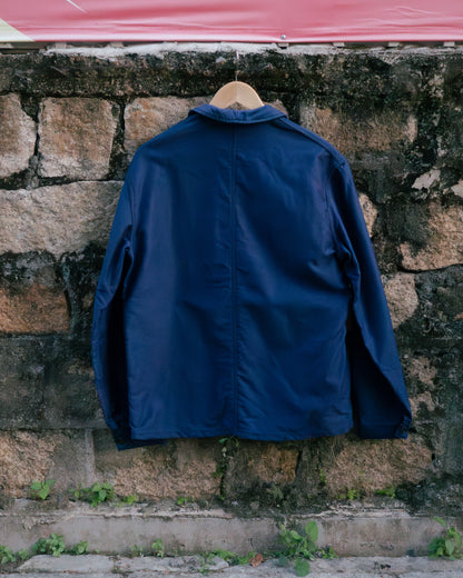 1960s French "Adolphe Lafont" Indigo Moleskin Jacket