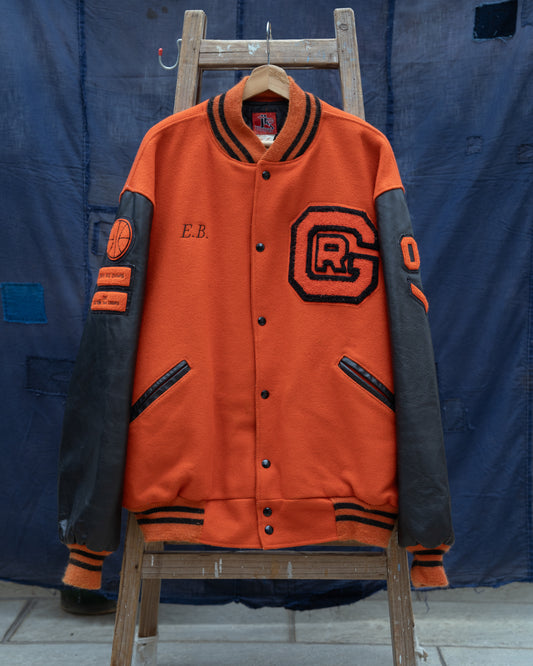 2000s "JKS APPAREL" Basketball Team Jacket