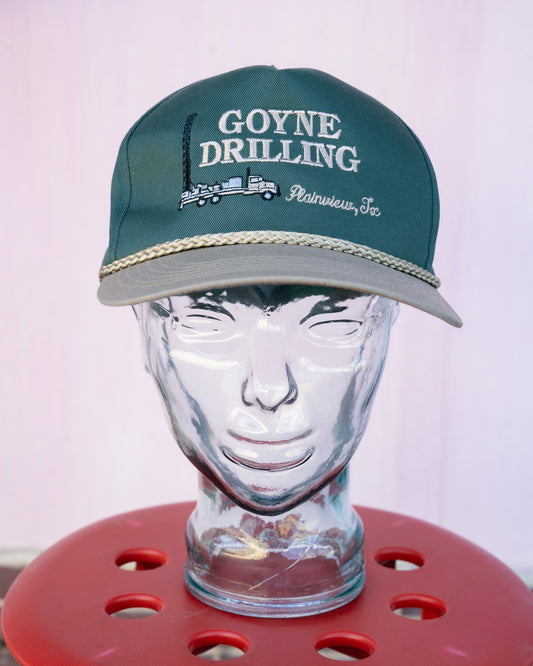 Late 1990s "OTTO" GOYNE DRILLING Rope Cap