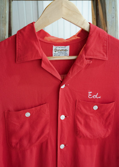 1950s "OLYMPIAN" Bowling Shirt