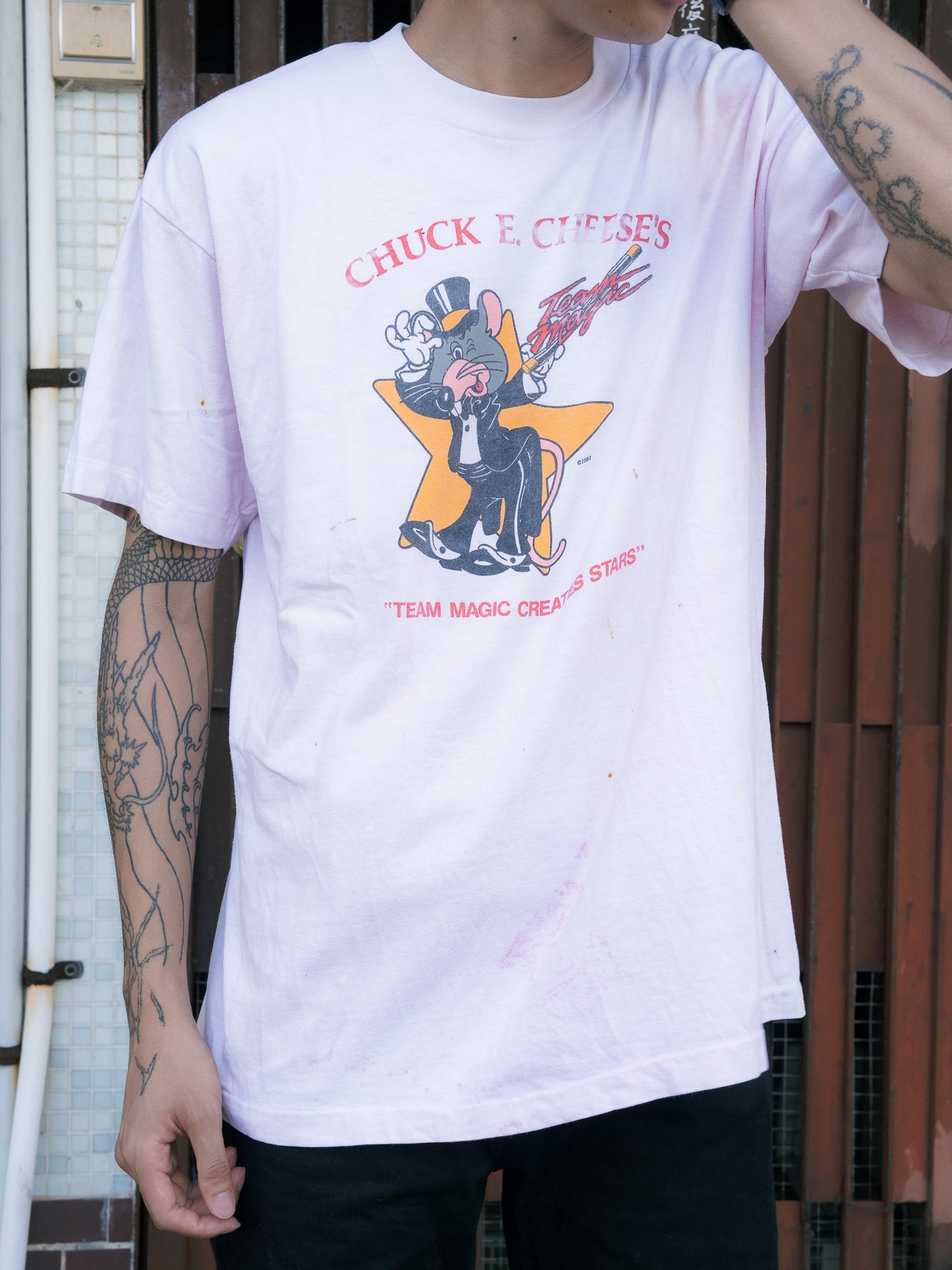 1982 Chuck E. Cheese's Team Magic Tee