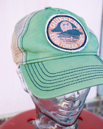 Late 2000s "BIOWORLD MERCHANDISING" GUINNESS Retro Faded Mesh Back Cap