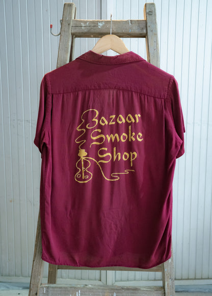 1950-60年代“希爾頓”人造絲保齡球襯衫