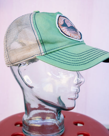 Late 2000s "BIOWORLD MERCHANDISING" GUINNESS Retro Faded Mesh Back Cap