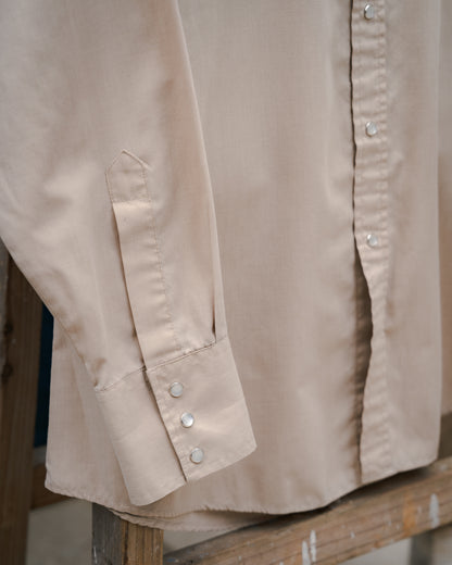 1980-90s "PLAINS" Eagles Western Pearl Snap Long Sleeve Shirt