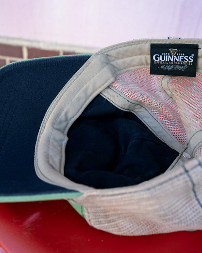 Late 2000s "BIOWORLD MERCHANDISING" GUINNESS Retro Faded Mesh Back Cap