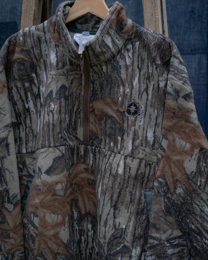 "STEARNS" REALTREE Fleece Half Zip Pullover
