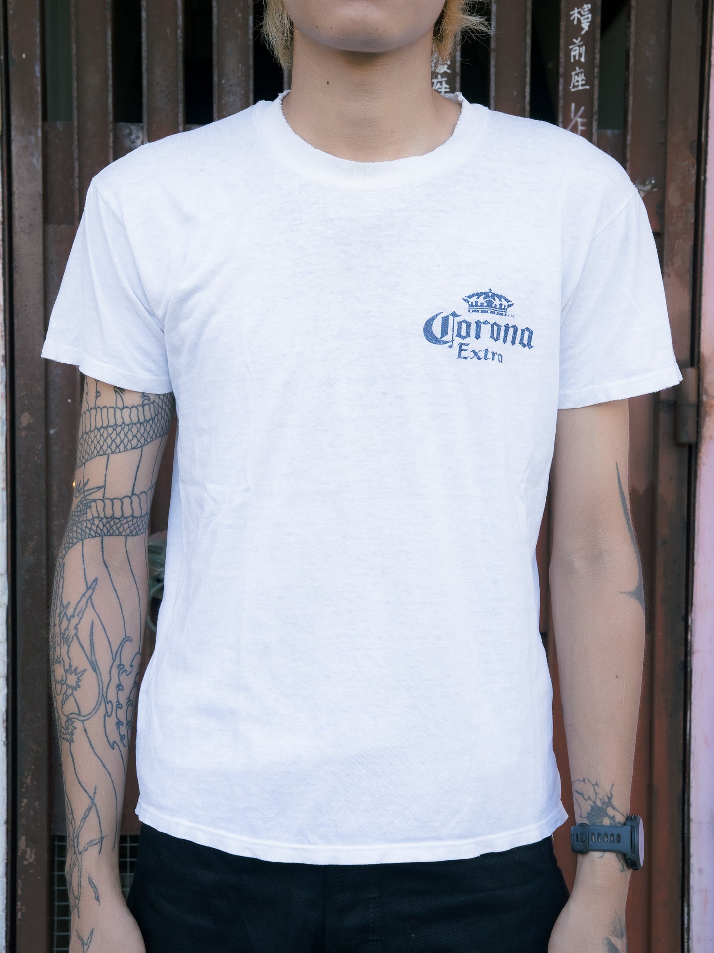 1990s "Stedman Super Hi-Cru" Corona Extra Beer Tee