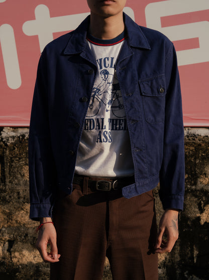 ~1960s French "USIFOR" Military Cyclist Jacket