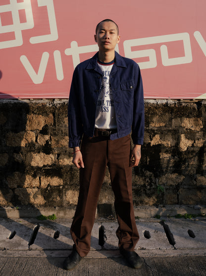 ~1960s French "USIFOR" Military Cyclist Jacket