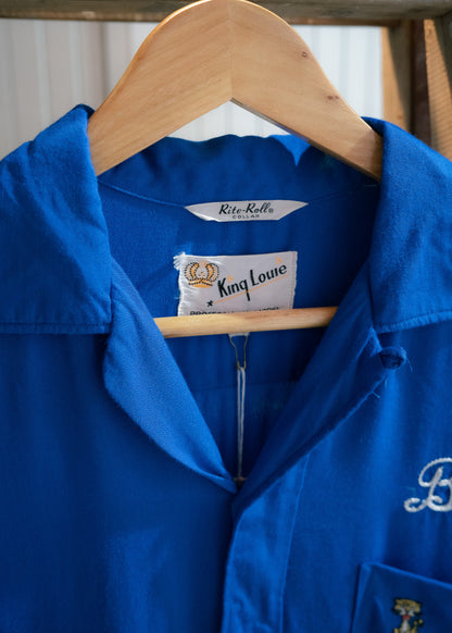 1960年代「KING LOUIE」人造絲瓜巴丁保齡球襯衫