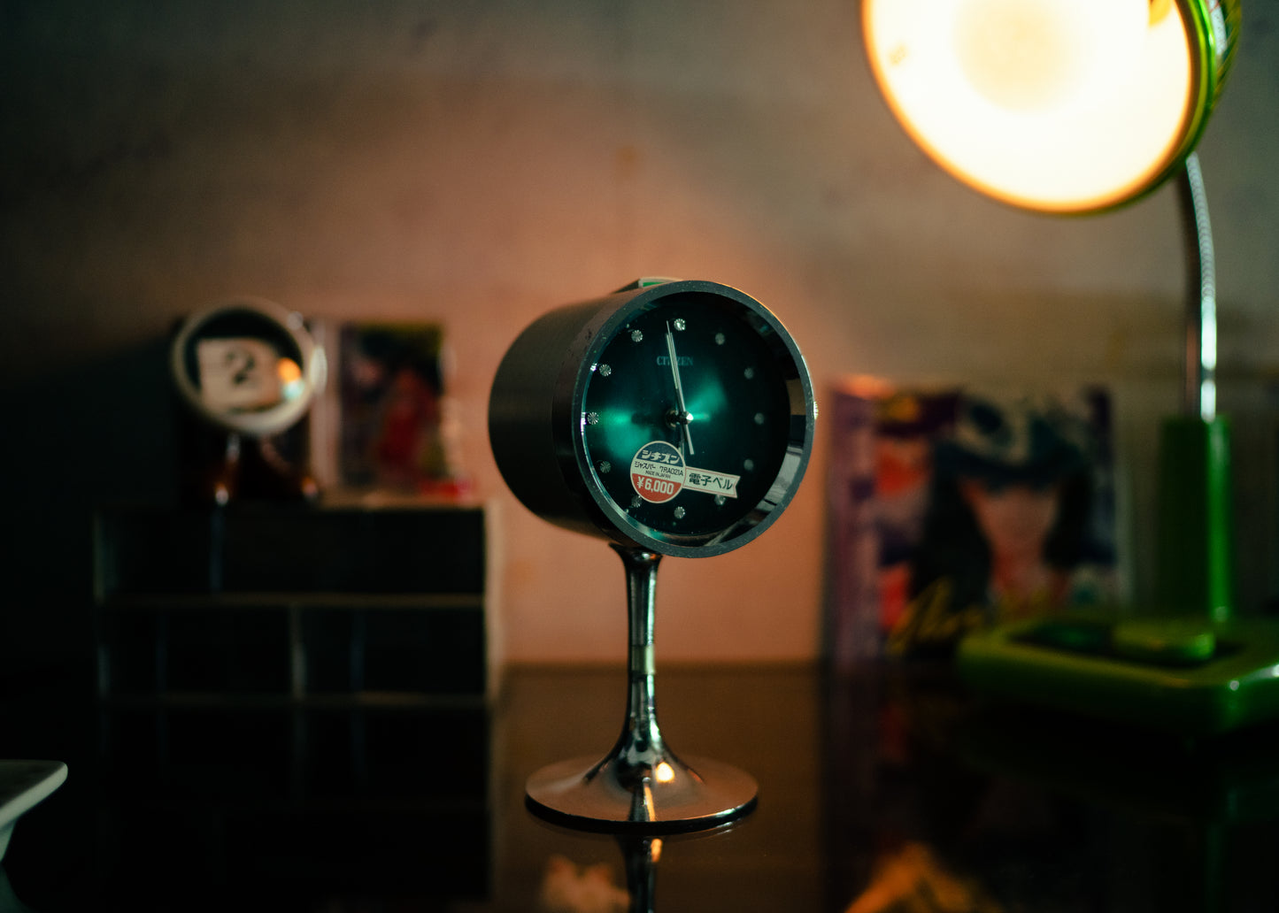SHOWA ERA -  "Citizen" Space Age Clock 昭和レトロ シチズン 目覚まし時計