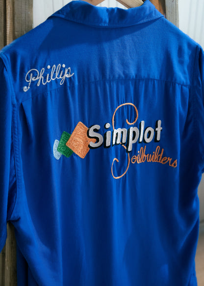 1960年代「KING LOUIE」人造絲瓜巴丁保齡球襯衫