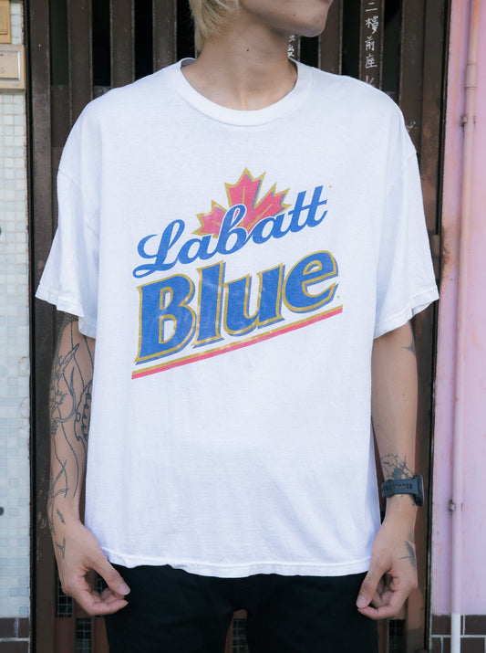 Early 2000s "DELTA" Labatt Blue Beer Tee
