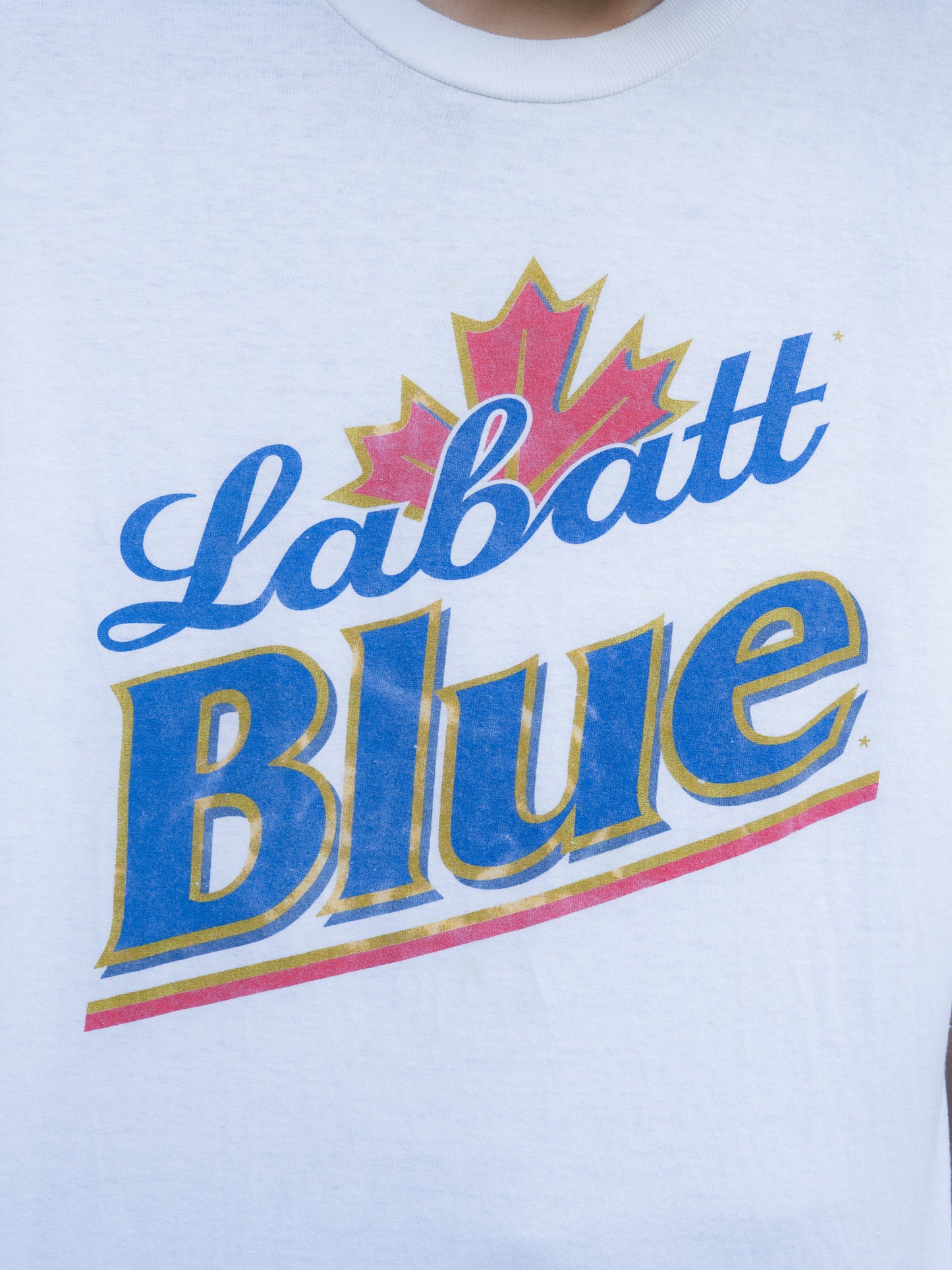 Early 2000s "DELTA" Labatt Blue Beer Tee
