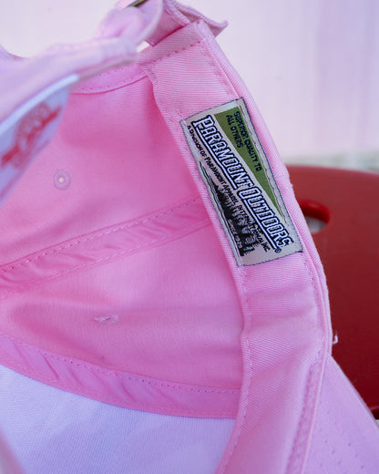 2009 "PARAMOUNT OUTDOORS" BUDWEISER Pink Camo Official Logo Cap