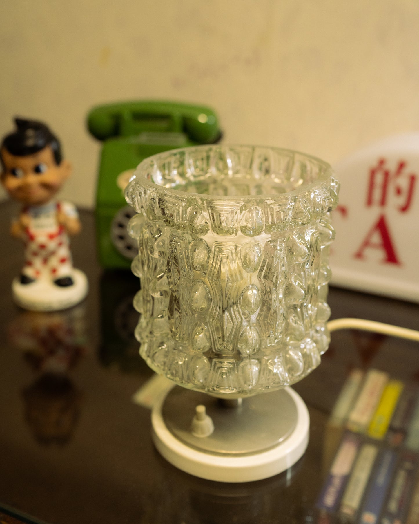 "Graewe & Co. Leuchten GmbH" Glass Table Lamp