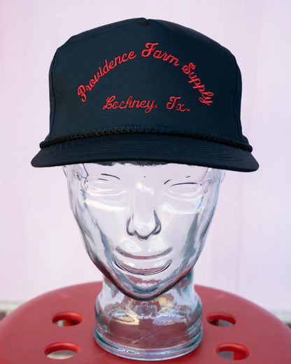 Early 2000s "YOUNG AN" Providence Farm Supply Rope Snapback