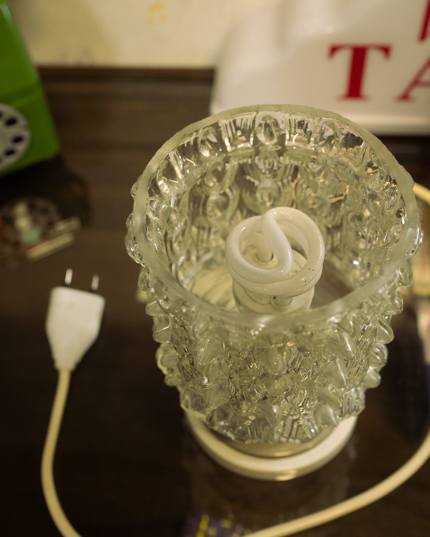 "Graewe & Co. Leuchten GmbH" Glass Table Lamp