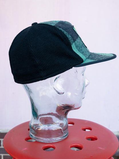 1970-80s "KAP KING" Land O'Lakes Feed Buffalo Check Wool Ear Flap Cap
