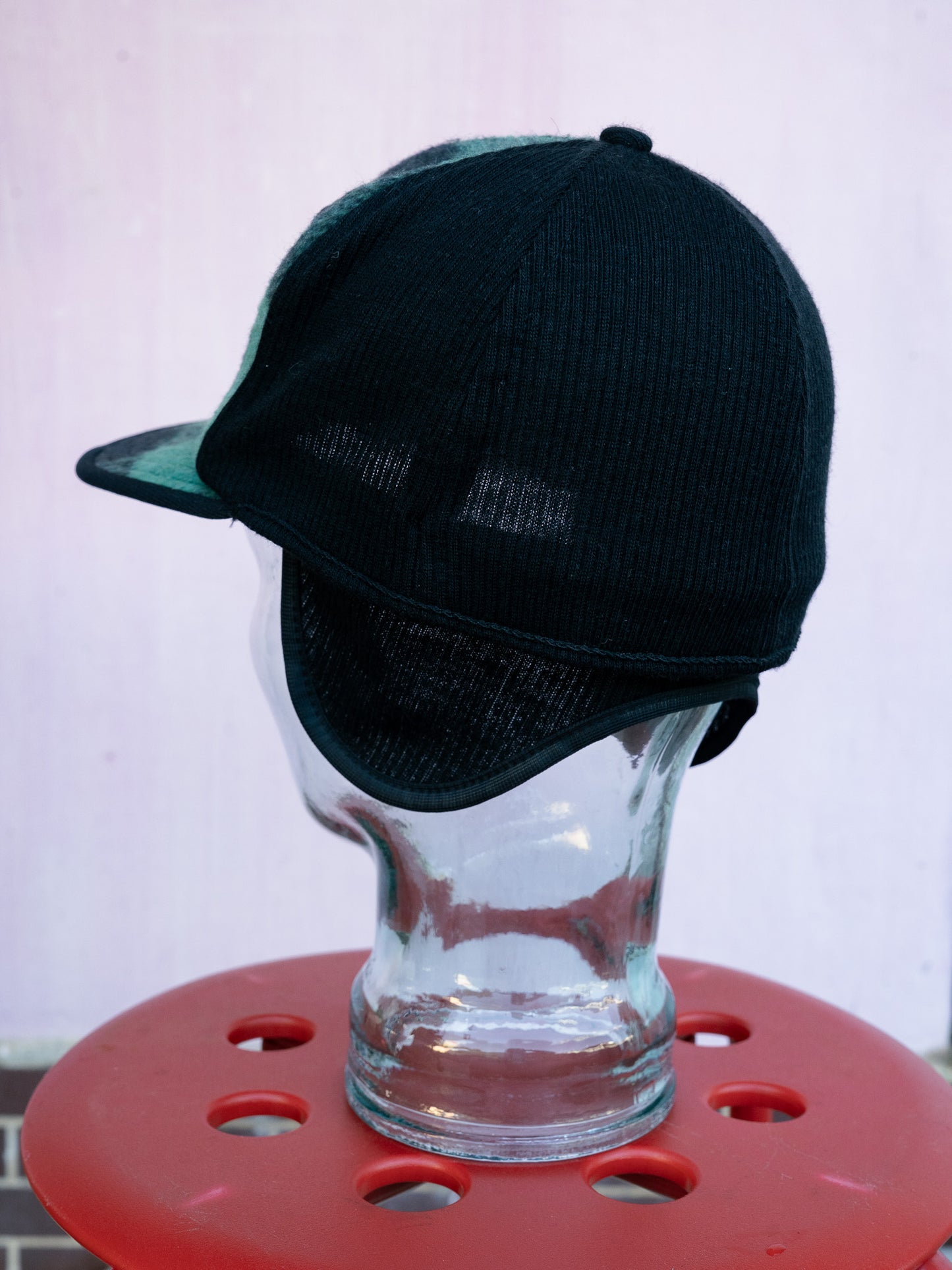 1970-80s "KAP KING" Land O'Lakes Feed Buffalo Check Wool Ear Flap Cap