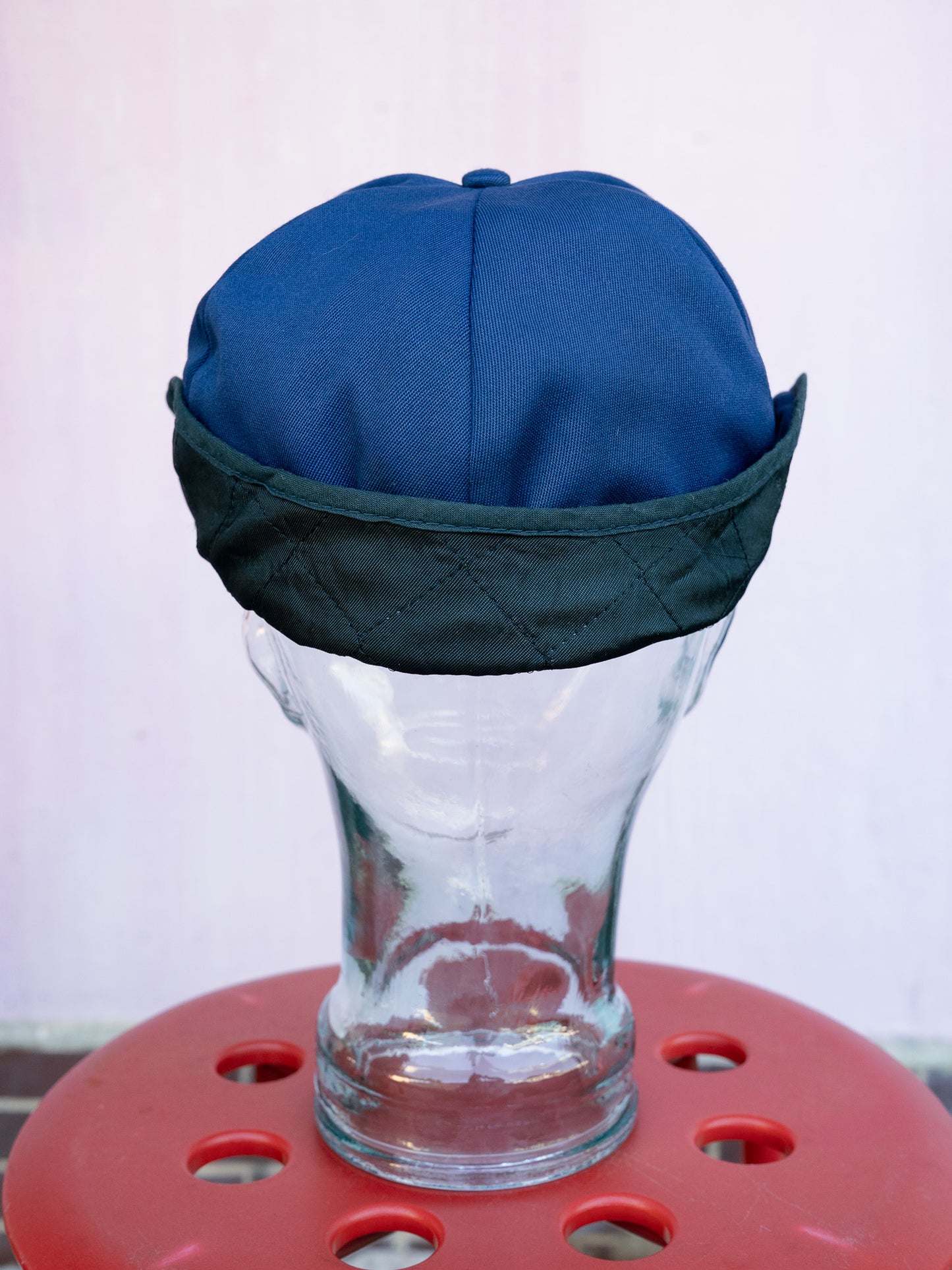 1980s USA Union Made Culligan Mechanics Quilted Lined Work Cap