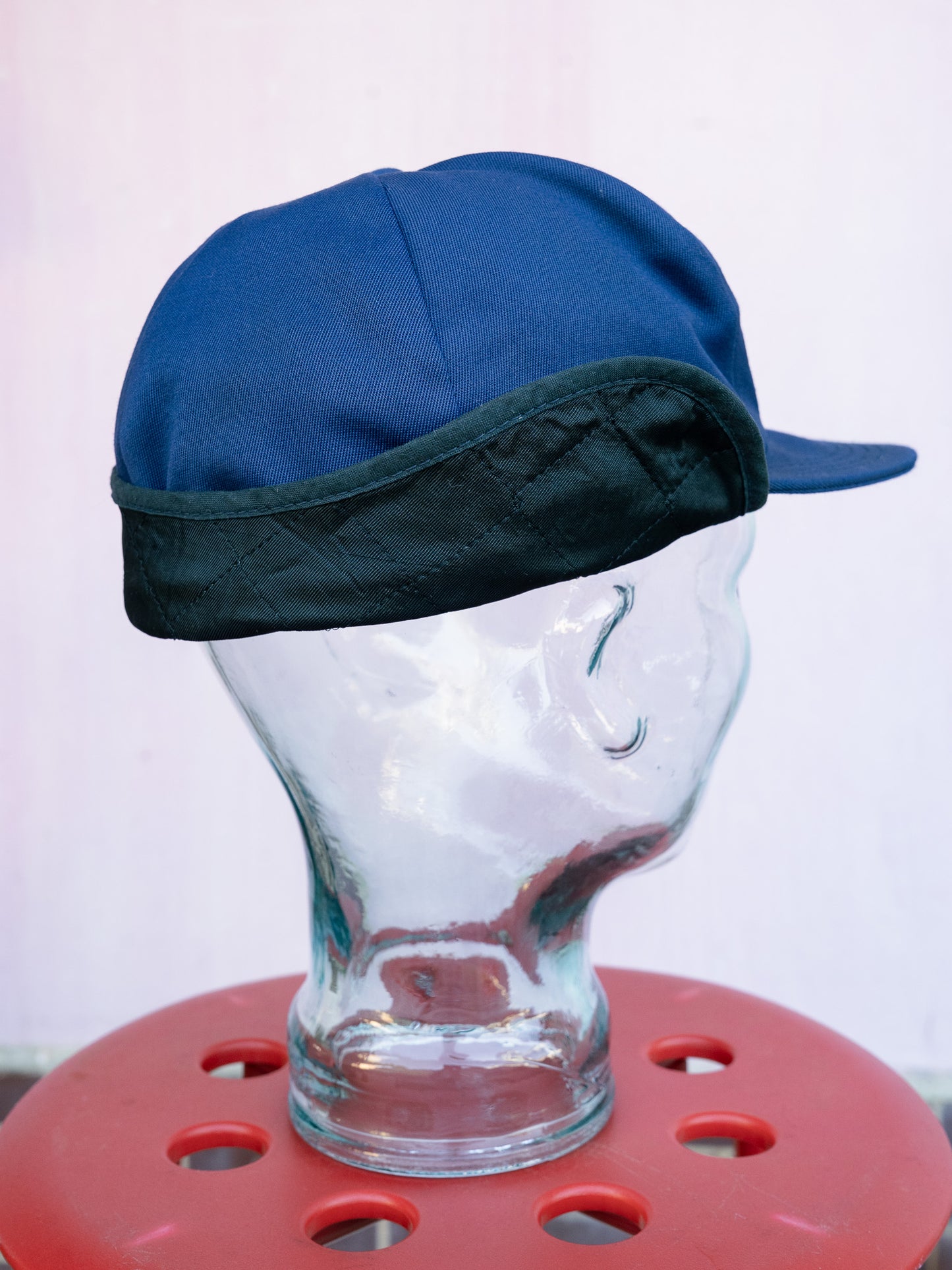 1980s USA Union Made Culligan Mechanics Quilted Lined Work Cap