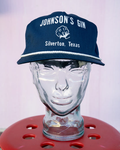 1980-90s Johnson's Gin Rope Snapback