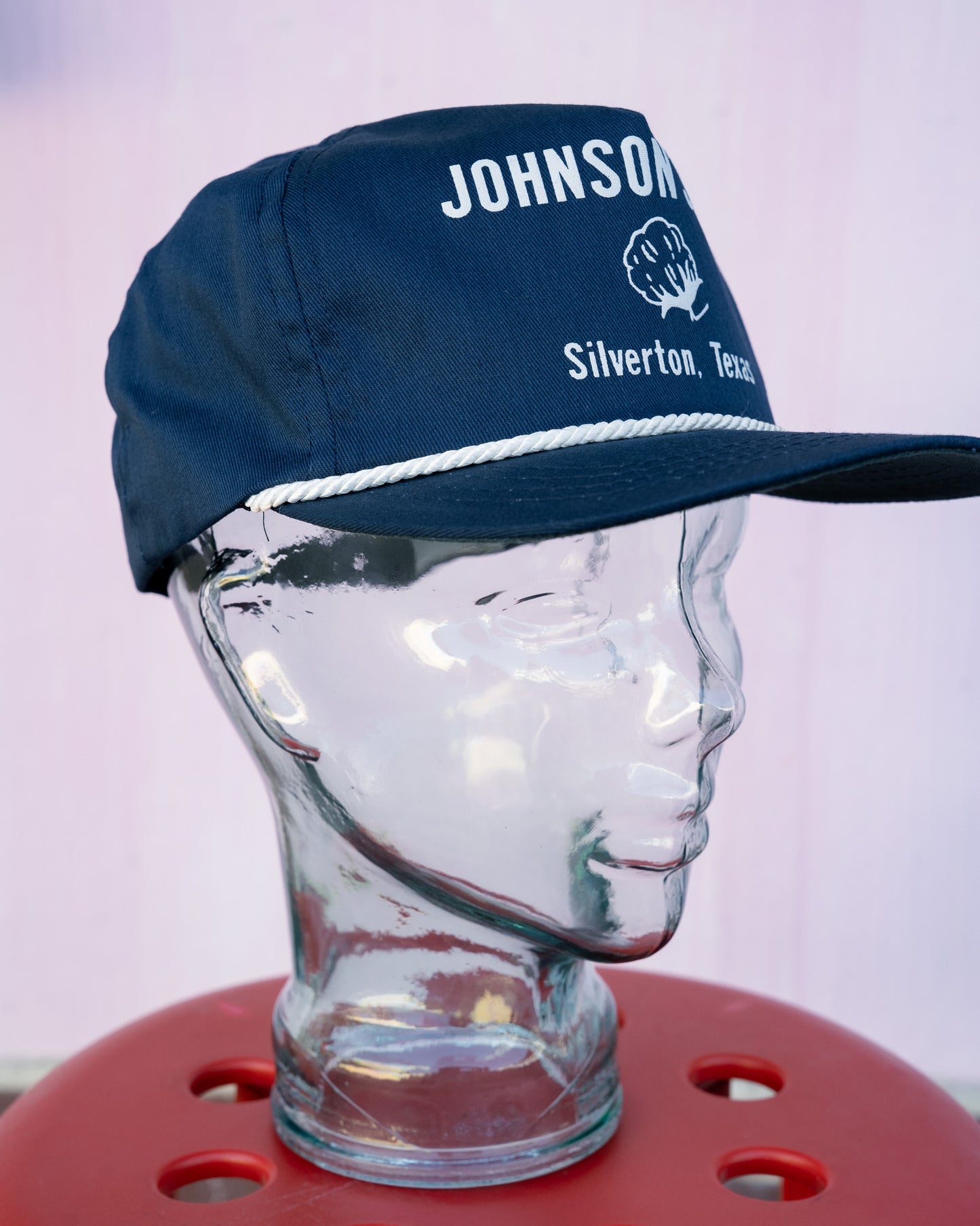 1980-90s Johnson's Gin Rope Snapback