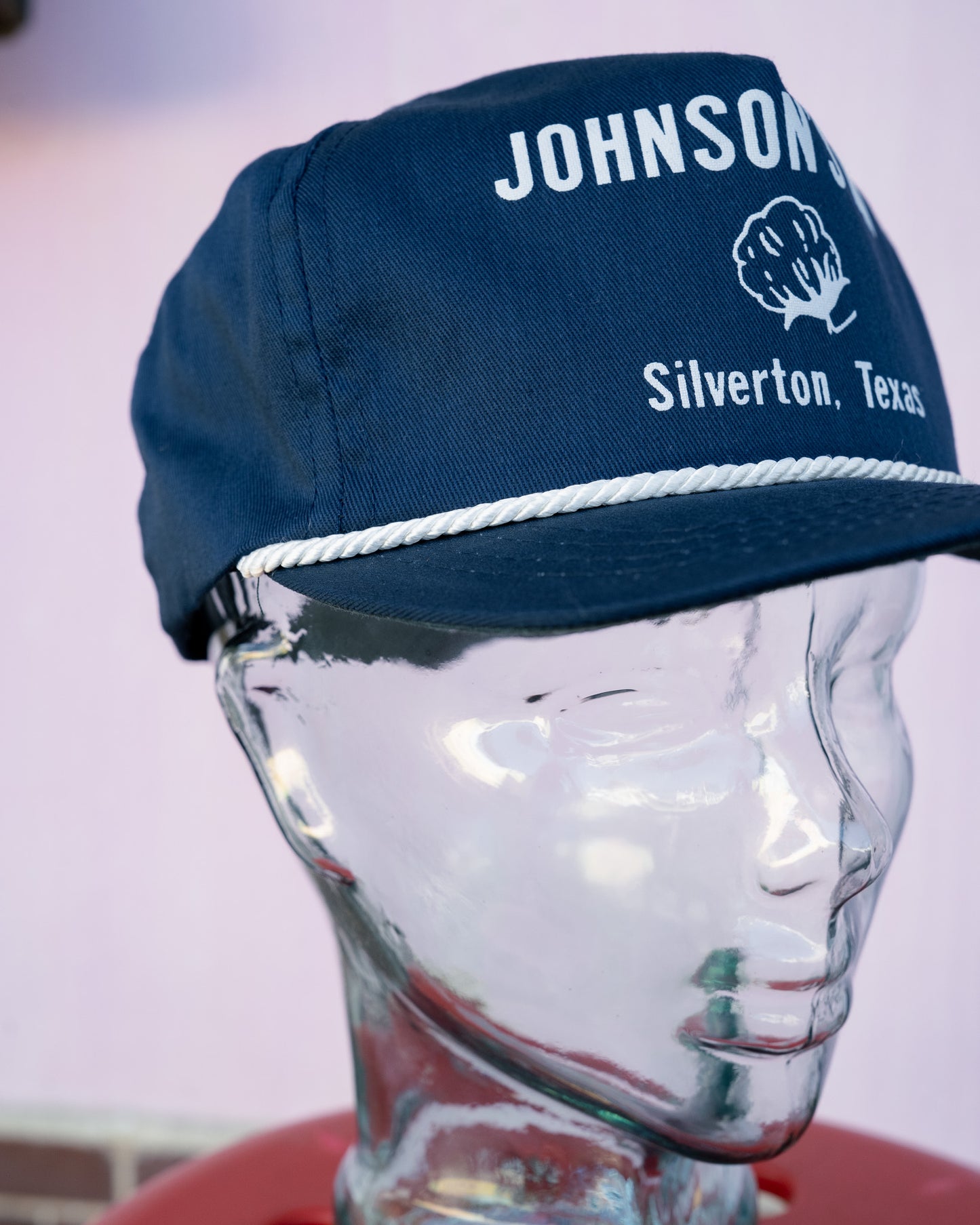 1980-90s Johnson's Gin Rope Snapback