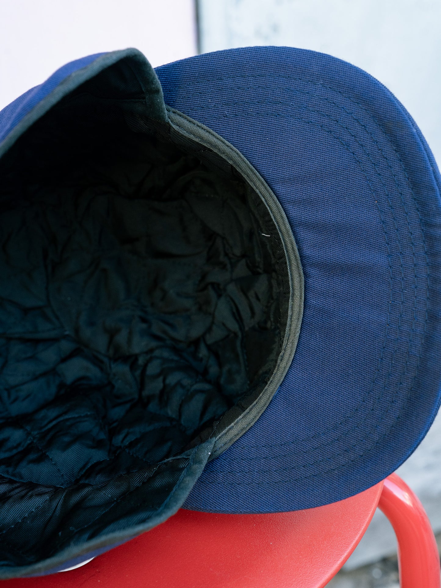 1980s USA Union Made Culligan Mechanics Quilted Lined Work Cap